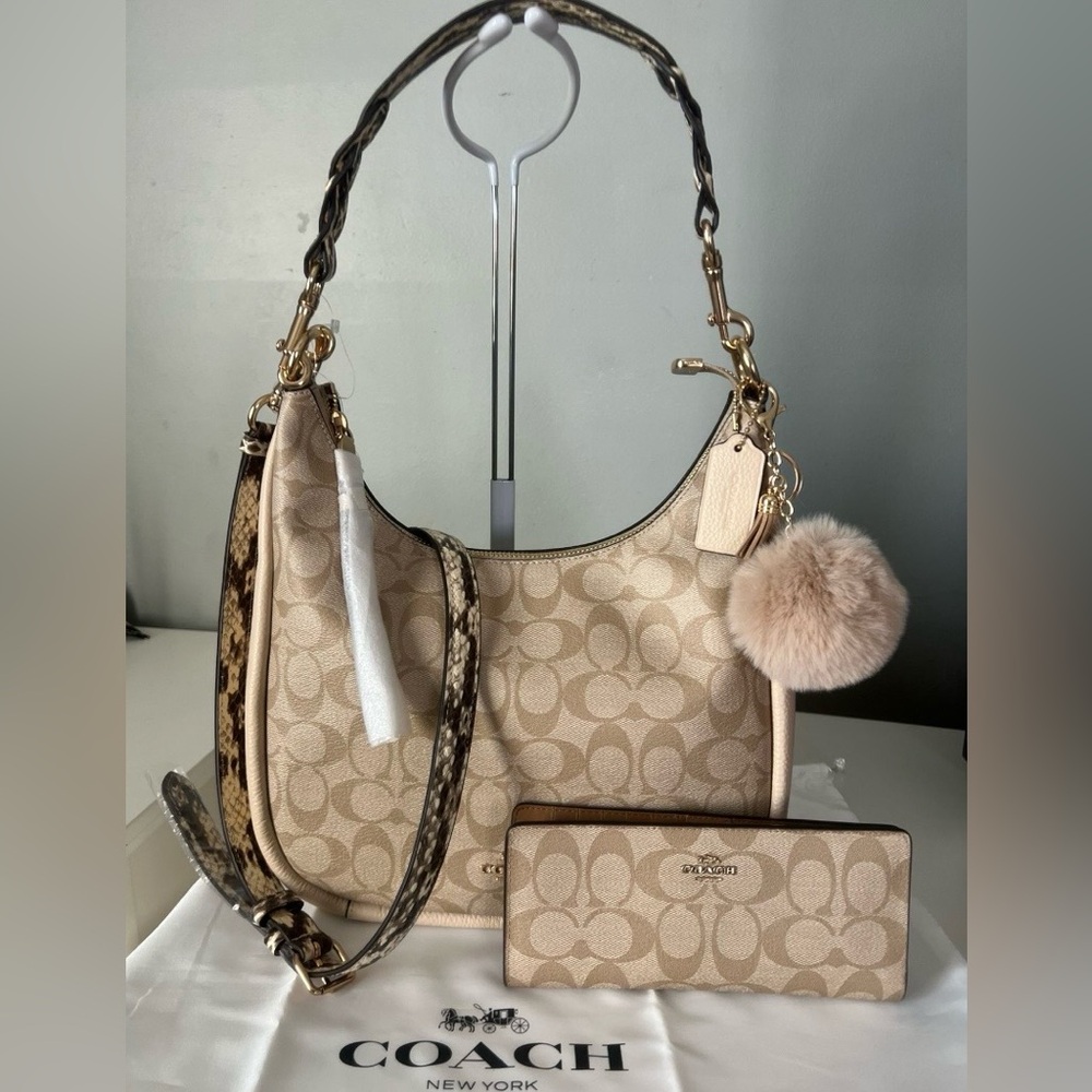 Coach Jules Shoulder Bag And Matching Wallet